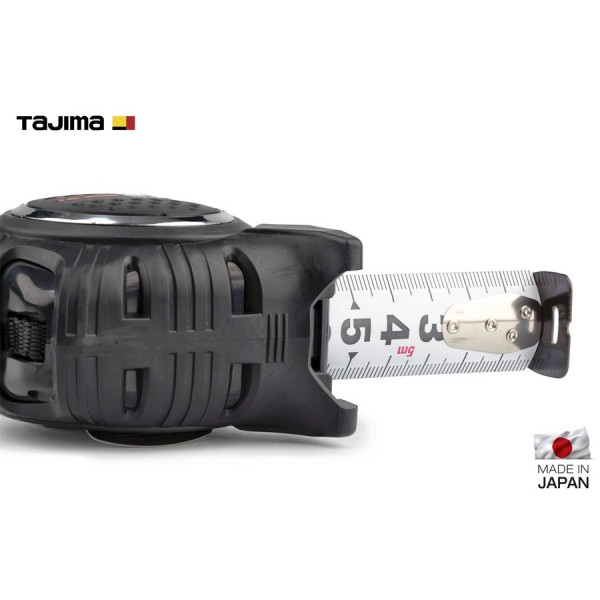 Рулетка строительная TAJIMA G LOCK  G7L2550,5м, усиленная лента,ударостойкая  (1001-1671)