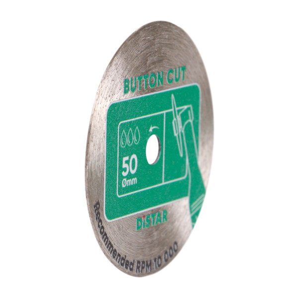 Алмазный диск DISTAR 50x0,8x5,8мм BUTTONCUT, с держателем (11120159106)