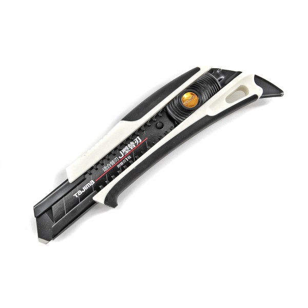 Нож строительный TAJIMA DFC-J640W с выдвижным сегментным лезвием 22 мм (1101-3022)