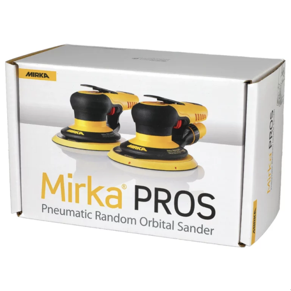 Пневматическая орбитальная шлифмашина Mirka PROS 650CV, подошва 150 мм, орбита 5.0 мм (8995650111)