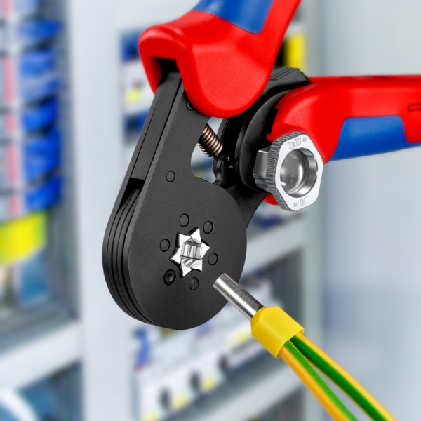 Инструмент для обжима контактных гильз 0,08-16 мм² KNIPEX (97 53 14)