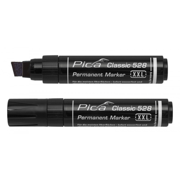Перманентный маркер, Pica Classic 528/46 XXL, черный (528/46)