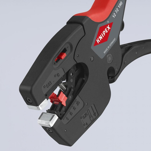 Автоматический стрипер + клещи обжимные KNIPEX (12 72 190)