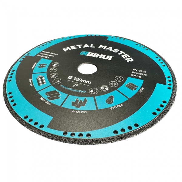 Диск алмазный BIHUI METAL MASTER 180x1,8x22,23 мм (DSBC180)