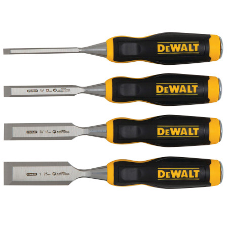 Набор из четырех стамесок DeWALT (DWHT0-16063)