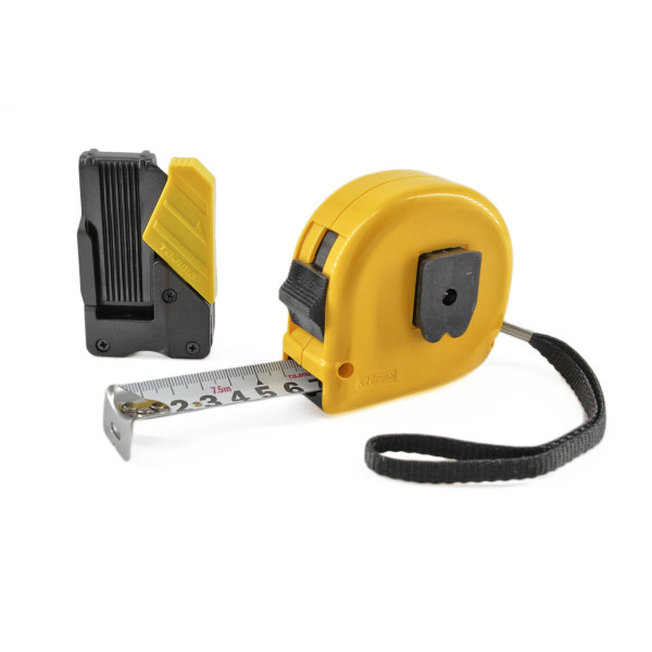Рулетка строительная TAJIMA HI LOCK  SFL25-75BL 7,5 м с держателем на ремень (1001-1911)