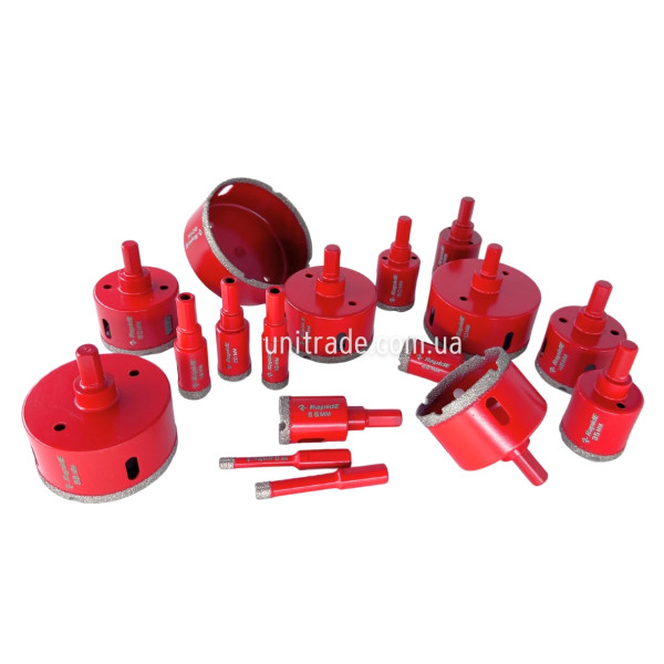 Алмазна коронка RapidE Red Point EVO 25 мм, під дриль (НФ-00001851)
