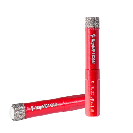 Алмазна коронка RapidE Red Point EVO 10 мм, під дриль (НФ-00001844)