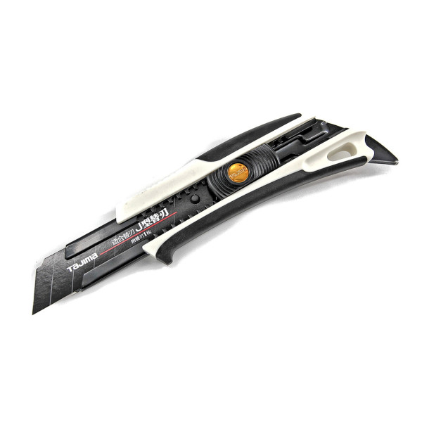 Нож строительный TAJIMA DFC-J640W с выдвижным сегментным лезвием 22 мм (1101-3022)