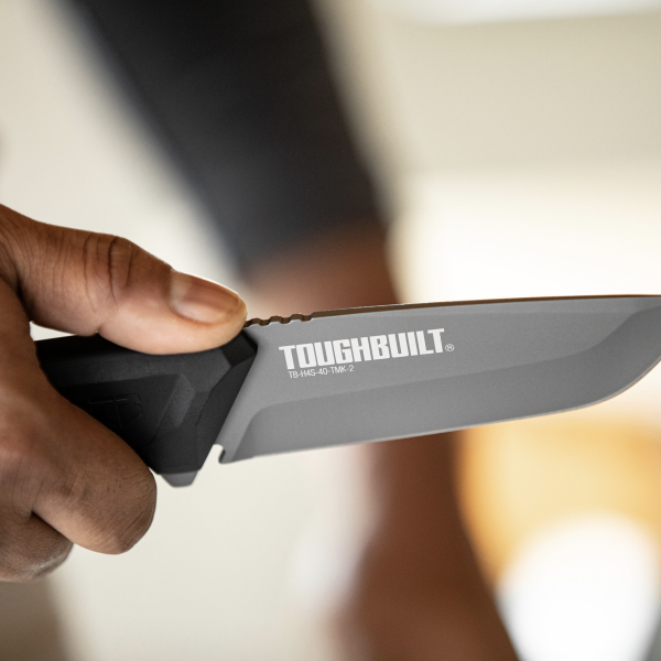 Строительный нож TOUGHBUILT Tradesman с чехлом, 258 мм (TB-H4S-40-TMK-2)