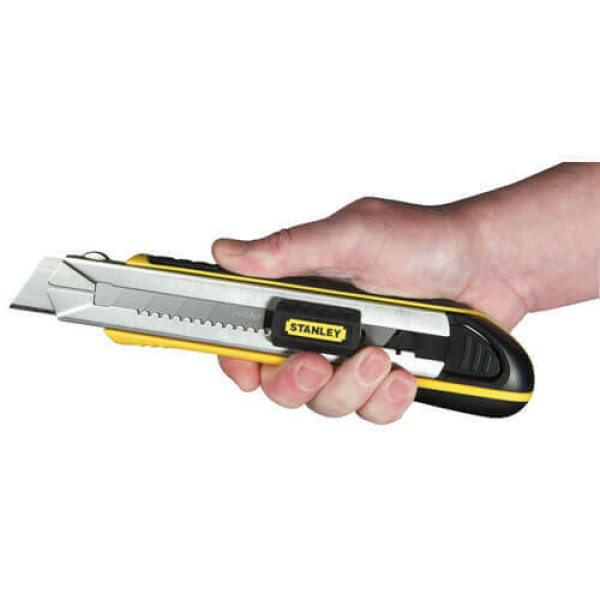 Нож FatMax Cartridge длиной 215 мм с лезвием шириной 25 мм с отламывающимися сегментами (STANLEY 0-10-486)