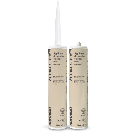 Матовий герметик (силікон) декоративний Kerakoll Silmat Color KK107, 290 мл (KKS107)