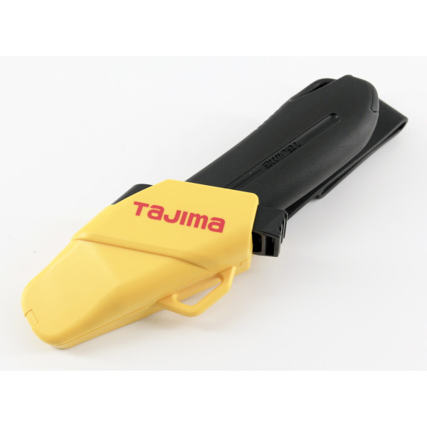 Нож строительный TAJIMA DC-L560BSFBL с выдвижным сегментным 18 мм + кобура (1101-1704)