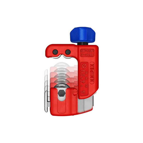 Труборез Knipex QuickLock Ø 3–30 мм (90 31 01)