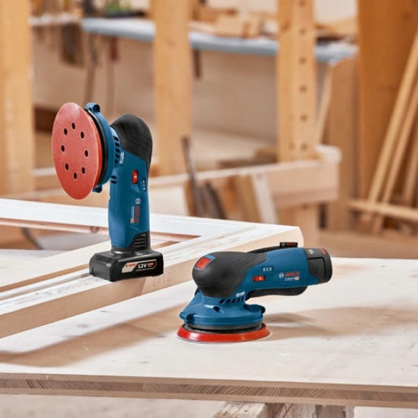 Эксцентриковая шлифмашина аккумуляторная Bosch Professional GEX 12V-125, без акб (0601372101)