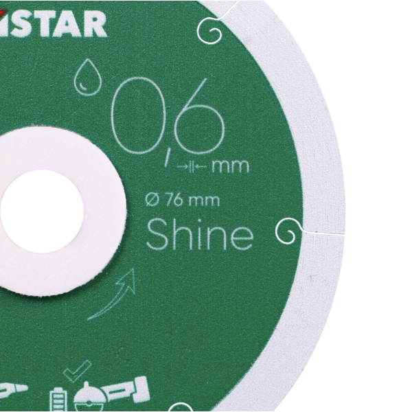 Алмазный диск DISTAR SHINE 76 × 0,6 мм (11143158059)