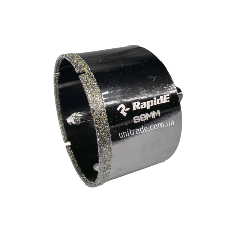Коронка алмазная Rapide RapidE RED POINT с направляющим сверлом 68 мм (НФ-00000889)