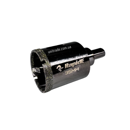 Коронка алмазная Rapide RapidE RED POINT с направляющим сверлом 35 мм (НФ-00000881)