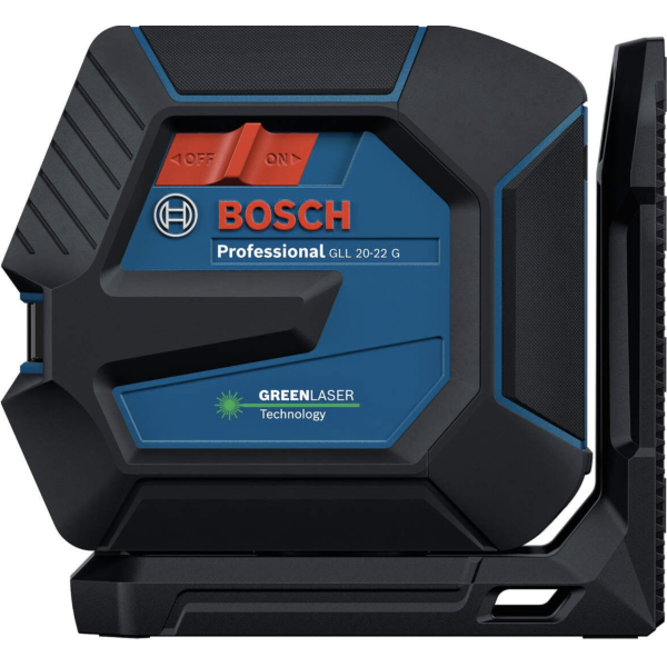 Лазерний нівелір Bosch GLL 20-22 G Professional з батарейками, тримачем LB 10 та аксесуарами (0601065600)