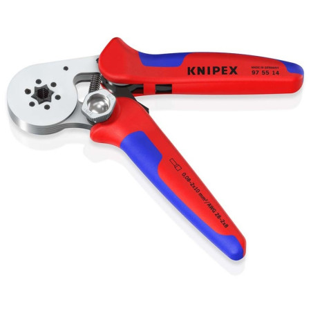 Инструмент для опрессовки контактных гильз Knipex, с автонастройкой (97 55 14)