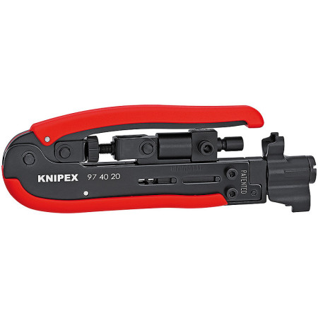 Компрессионный инструмент Knipex для штекера на коаксиальный кабель (97 40 20 SB)