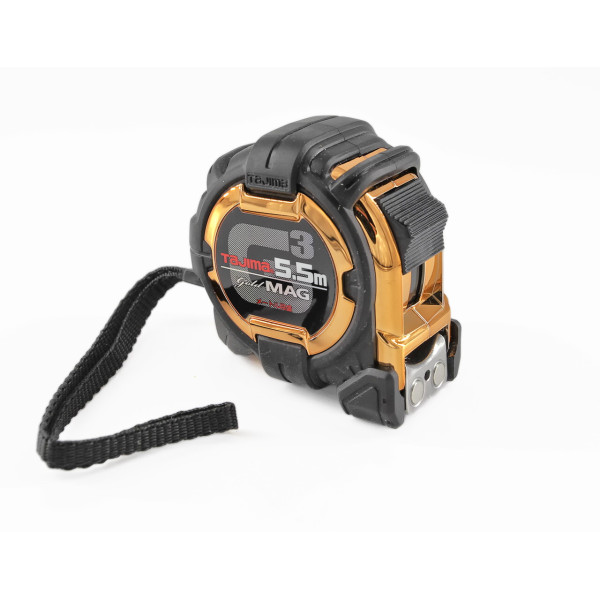 Рулетка будівельна TAJIMA G3 LOCK G3GLM25-55BL 5,5 м магнітна (1001-1882)