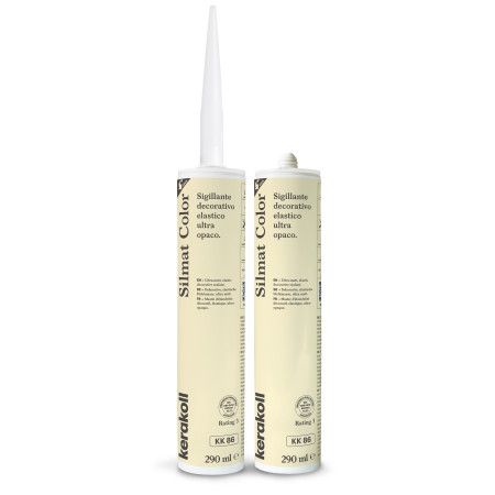 Матовий герметик (силікон) декоративний Kerakoll Silmat Color KK86, 290 мл (KKS86)