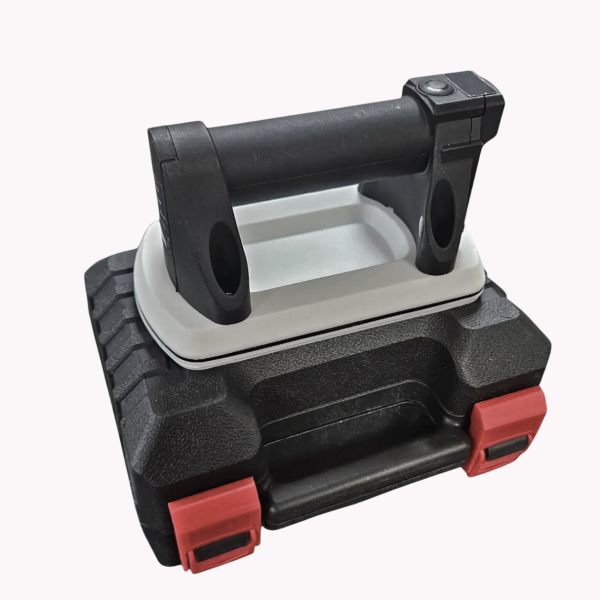 Присоска FIXTOOL MINI 170×93 мм, 100 кг, с автоподкачкой, аккумуляторная (черная) (FIX93PS)