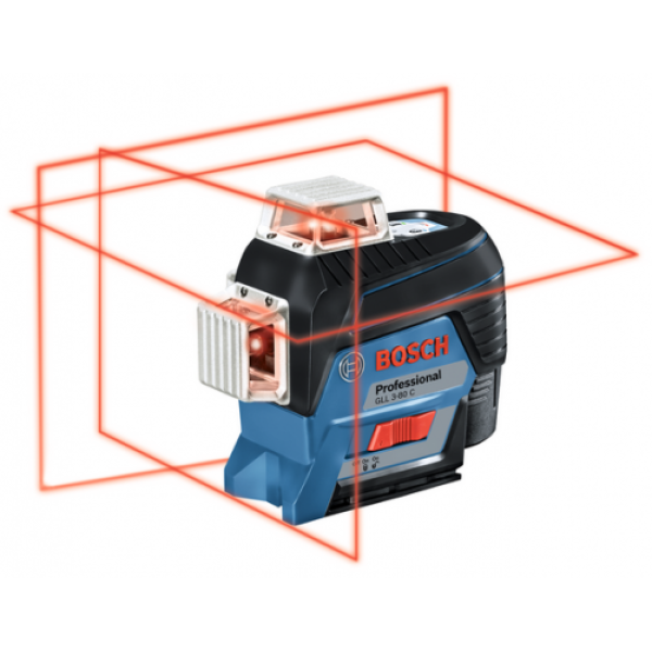 Лінійний лазерний рівень Bosch Professional GLL 3-80 C (0601063R00)