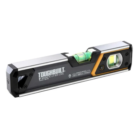 Уровень TOUGHBUILT Magnetic (23 см) с подсветкой (TB-H2-L-9LH-MUT)