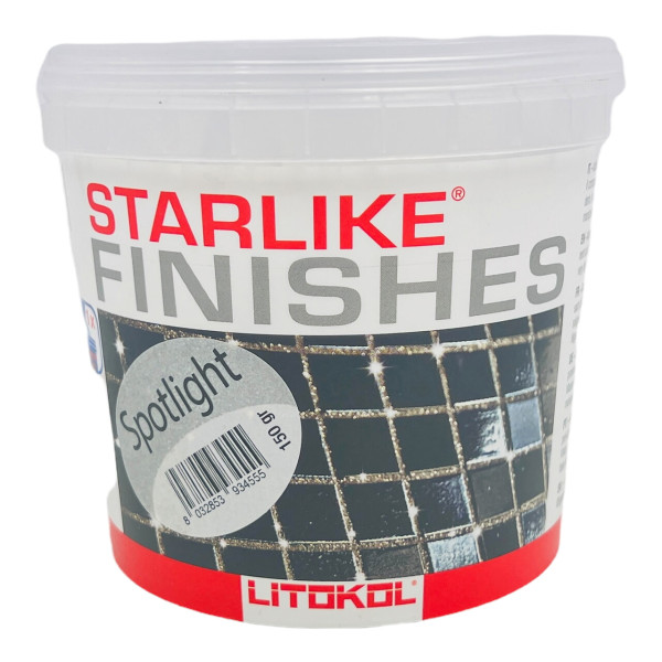 Добавка SPOTLIGHT до епоксидної фуги Litokol Starlike EVO срібні блискітки на 1 кг (STRSPL0030)