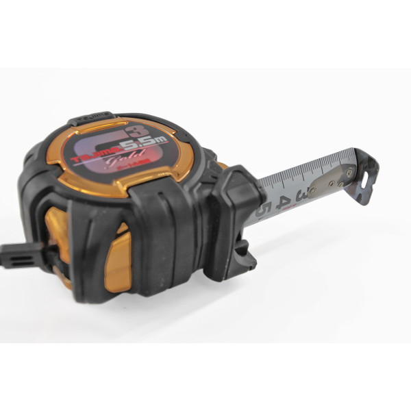 Рулетка строительная TAJIMA G3 LOCK SFG3GL25-55BL 5,5 м с держателем на ремень (1001-1880)