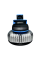 Виброприсоска аккумуляторная FIXTOOL 21V 2.0A/h 165 мм с 2 аккумуляторами + кейс (FIXVBRB)