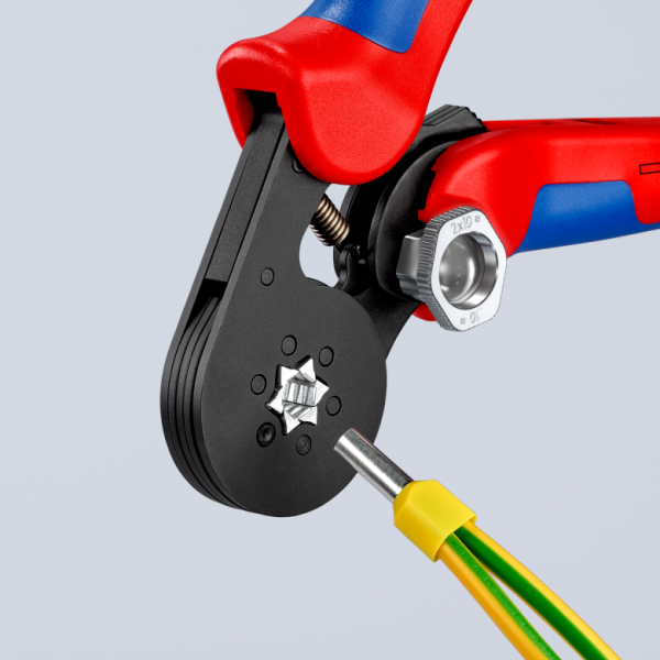 Инструмент для обжима контактных гильз 0,08-16 мм² KNIPEX (97 53 14)