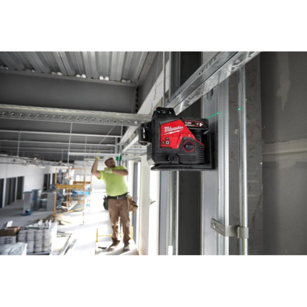 Нивелир лазерный 3D (аккумуляторный) Milwaukee M12 3PL-0C (4933478103)
