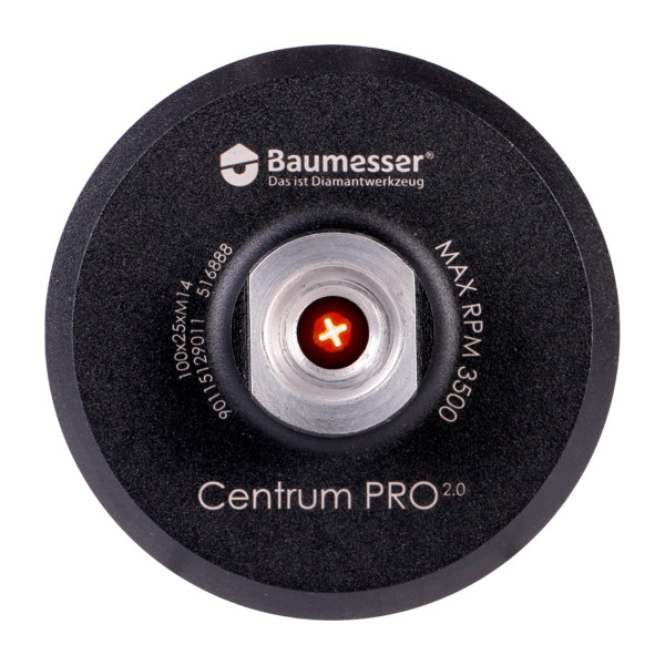 Держатель BAUMESSER CENTRUM PRO 2.0 для шлифкруга 100*14.7*M14 (89568442042)