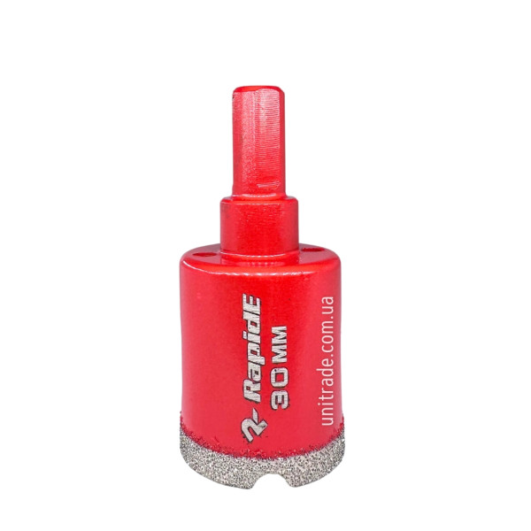 Алмазна коронка RapidE Red Point EVO 30 мм, під дриль (НФ-00001852)