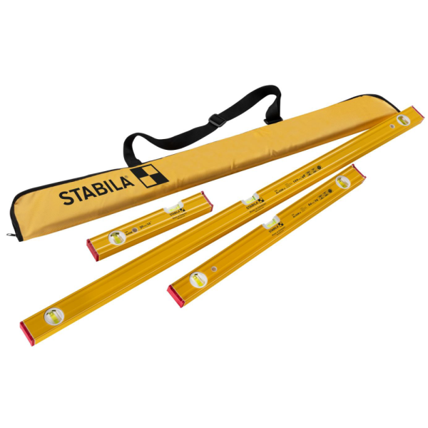 Набор уровней STABILA PRO SET 80AS 3шт. + чехол (19714)