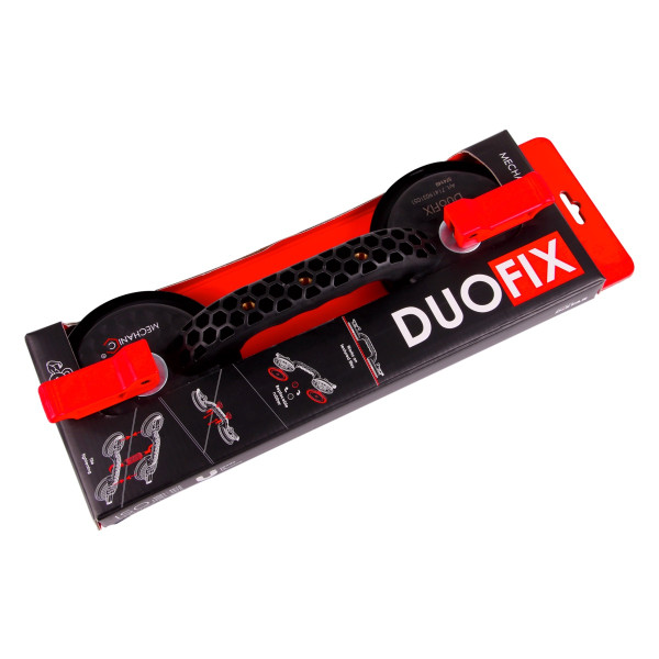Двойная присоска DUOFIX Mechanic, белая резина (71419031051)