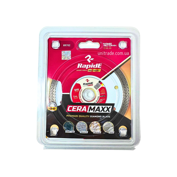 Алмазный диск Rapide CERAMAXXX 125х22.23 мм (НФ-00000911)