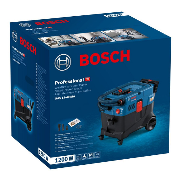 Строительный пылесос Bosch GAS 12-40 MA(06019M0120)