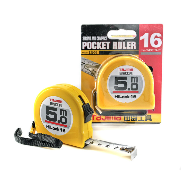 Рулетка будівельна TAJIMA HI LOCK L16-50 5 м (1001-0287)