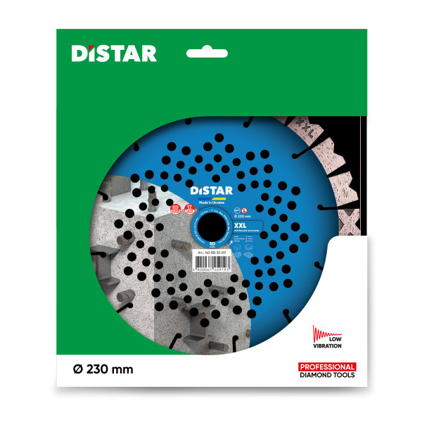 Диск алмазный Distar 1A1RSS 230 XXL для бетона/кирпича/песчаника/тротуарной плитки (14315530017)