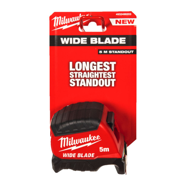 Рулетка MILWAUKEE WIDE BLADE Gen 2 — 5 м (35 мм) (4932499203)