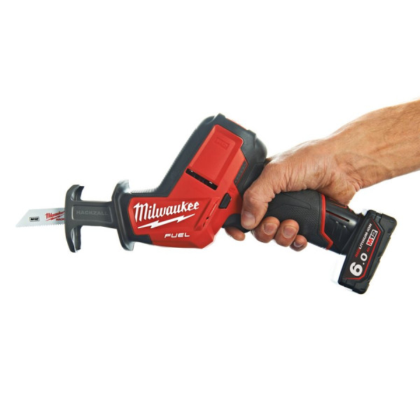 Пила сабельная аккумуляторная бесщеточная MILWAUKEE M12 CHZ-602X (ЗУ+2акк.Х6Ач+HDкейс) (4933451511)