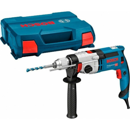 Дрель ударная Bosch Professional GSB 24-2 в L-Case с БЗП (060119C801)