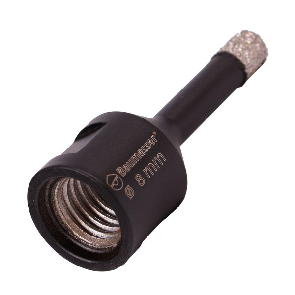 Алмазная коронка Baumesser Keramik Pro 8 мм для сухого сверления М14 (910283018043)