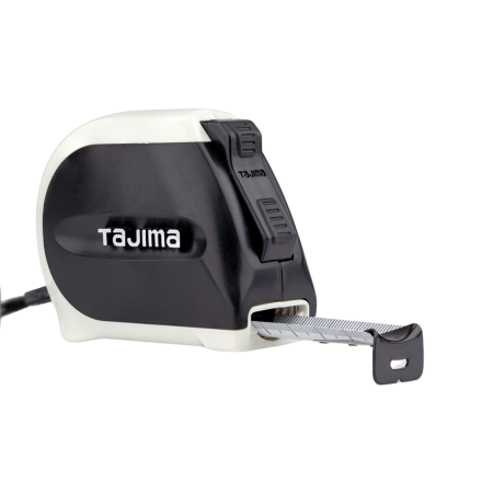 Рулетка строительная TAJIMA SIGMA SS25-55 5,5 м усиленная лента с автостопом (1001-1649)