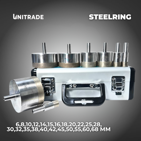 Алмазна коронка Steelring 30 мм для кераміки та скла (SDCG30)