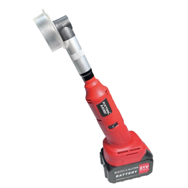 Акумуляторна кутова шліфувальна машина / гравер FIXTOOL Pomogator BLACKOUT Red PR20A (2 АКБ 4.0Ah, 21V) (FIX200RED-4A)